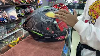 How to Remove and Attach Axor Helmets Visor  Rage  Street  Apex axorhelmets [upl. by Ennaeus223]