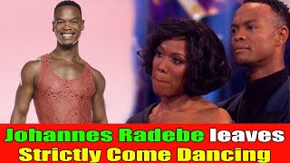 Johannes Radebe leaves Strictly Come Dancing after six years [upl. by Leunamnauj]