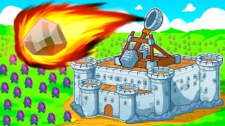 Using INFERNO CATAPULTS to defend my Kingdom [upl. by Narf]