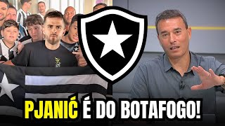 BOTAFOGO FAZ HISTÓRIA PJANIĆ CHEGA DE GRAÇA AO GLORIOSO ASSINA POR 2 ANOS DE MAGIA NO MEIOCAMPO [upl. by Arella]