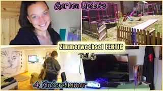 Alle Kinderzimmer sind FERTIG Teil 3  Zimmer TAUSCH abgeschlossen  Garten Update  Die Großfamilie [upl. by Husein]