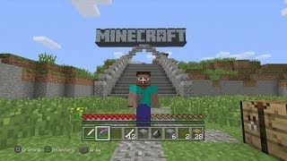 Minecraft PS4  Episode 1  Zebratastic Adventures [upl. by Odlavu]