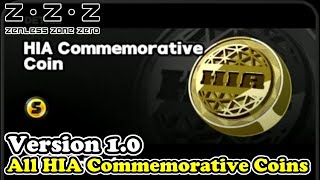 Zenless Zone Zero All HIA Commemorative Coin Locations Version 10 [upl. by Zeus]