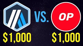 1000 Arbitrum vs 1000 Optimism – Who Wins  ARB or OP [upl. by Asenav932]