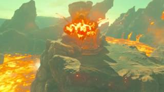 Zelda Breath Of The Wild how to rescue Yunobo [upl. by Yalonda117]