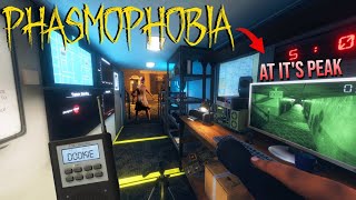 Revisiting classic Phasmophobia when it was PEAK [upl. by Nahgeem790]