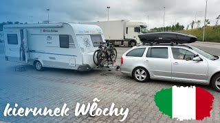 JEDZIEMY DO WŁOCH 🇮🇹🚗 droga do Włoch camping Al Bateo Италия Italia Włochy vlog54zolciaki [upl. by Fergus]