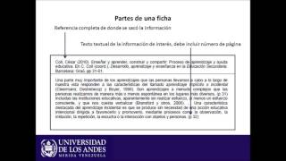 Uso de las fichas en la investigación [upl. by Chet]