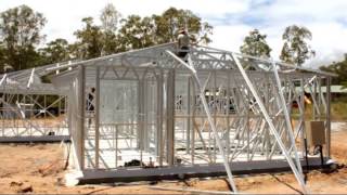 Queensland Steel House Frames [upl. by Odnesor]