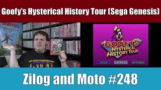 Goofys Hysterical History Tour Sega Genesis  Zilog and Moto 248 [upl. by Wichman328]