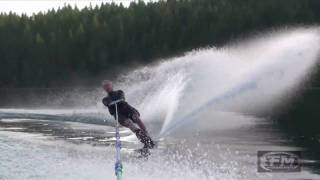 FM Web Cast Clinic  How to Slalom Water Ski  The Direction Drill [upl. by Yule]