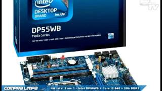 Kit Intel  Intel DP55WB  Core i3 540  2Gb DDR3 Kingston [upl. by Chap]