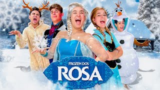 VIRAMOS O FILME DA FROZEN POR 24 HORAS Congelamos [upl. by Lhok960]