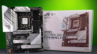 BEST B650 Motherboard for Gaming  White ASUS B650 Review [upl. by Monto]