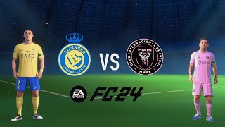 FC 24  Al Nassr Vs Inter Miami  FTRonaldo  Volta Football  Pc Gameplay  HD [upl. by Lou]