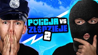 GTA V  POLICJA vs ZŁODZIEJE 9 💣 wielki napad [upl. by Nylia]