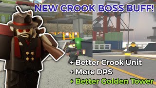 Soloing Fallen With NEW Crook Boss Rework  Roblox TDS [upl. by Roarke]