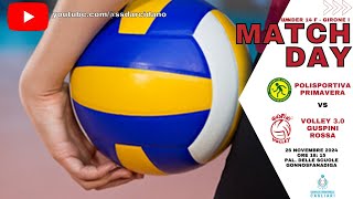 Under 14F Girone I  POLISPORTIVA PRIMAVERA vs VOLLEY 30 GUSPINI ROSSA [upl. by Haelat]