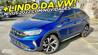 VOLKSWAGEN NIVUS HIGHLINE 10 TSI AZUL BISCAY 2022 COM NOVO SISTEMA DE AR CONDICIONADO E  SEGURO [upl. by Allina]