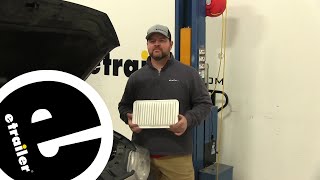 etrailer  DIY 2012 Toyota Highlander Installation for the PTC Custom Fit Engine Air Filter [upl. by Darrel]