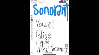 Sonorant sounds in phonetics [upl. by Euseibbob]