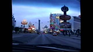 Drive up the Las Vegas Strip  April 1994 [upl. by Luise]