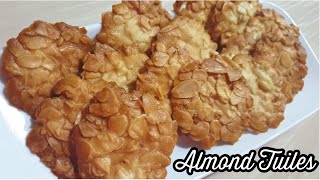 Almond Tuiles  How to make Almond Tuiles AlmondTuiles howtomakealmondtuiles [upl. by Druci506]