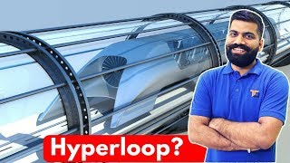 How Hyperloop Works Faster Than Aeroplane🔥🔥🔥 [upl. by Nialb]