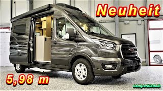 Bester Kastenwagen unter 6 m ❗️Wohnmobil Neuheit 2022 🔥 LMC Innovan 590 Ford Transit vs Fiat Ducato [upl. by Nij]