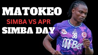 MATOKEO SIMBA VS APR LEO 3 AUGUST 2024 SIMBA DAY [upl. by Elatnahs]