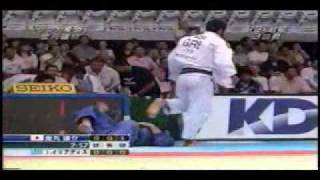 JUDO 2003 worlds 73kg Kanamaru vs Iliadis Ilias [upl. by Averil]