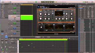 Logic Pro X  Retro Synth  Breach  Jack  House Bass Tutorial [upl. by Oidivo934]