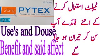 pytex20mg tablet uses in Urdu pytex20mg tablet Benefit and said affectreactiondard tabletpain [upl. by Isdnyl27]