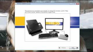 Kodak i11xxWN  Configuring the PC to connect to the scanner [upl. by Sirtemed]