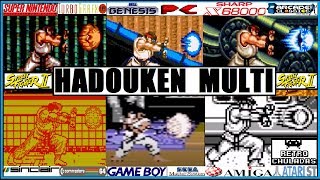 Hadouken and Ryu Evolution Multiplatform 🥋 Street Fighter 2 💨💥 Hadoken Evolucion Multiplataforma [upl. by Yumuk]