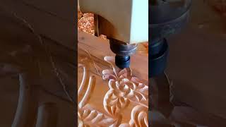 Fully Automated Wood Carving Machine ✅ shorts [upl. by Opaline838]