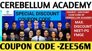 CEREBELLUM ACADEMY SUBSCRIPTION CODE ZEE56M cerebellum academy special discount code couponcode [upl. by Anayia]