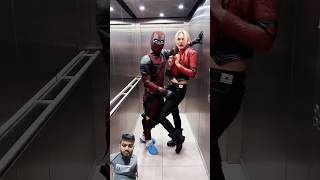 Deadpool deadpool cosplay spiderman dance funny deadpool3 harleyquinn [upl. by Llennoc619]