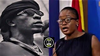 SHATTA WALE BLAST AKUFO ADDOS DAUGHTER GYANKROMA AKUFO ADDO [upl. by Nimajneb]