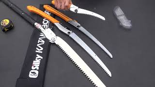 Silky Folding Saw  Made in Japan [upl. by Kinzer]