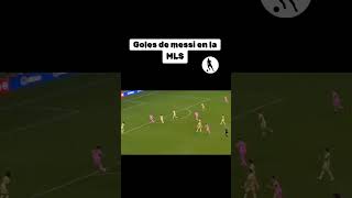 Los goles de Messi en la MLS [upl. by Edgell]