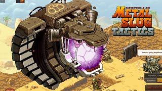 Metal Slug Tactics  Herkanet Tombs  Aeshi Nero Boss Fight Gameplay [upl. by Lyris831]