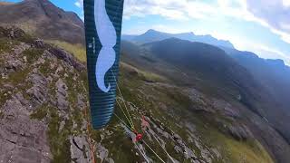 Speedflying Scottish Highlands  Liathach [upl. by Dazhahs]