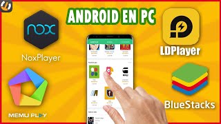 Los MEJORES EMULADORES Android para PC en 2024 [upl. by Gamaliel]