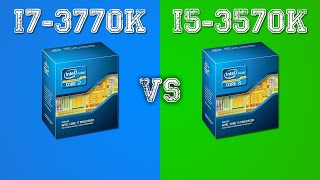 Core i7 3770K vs i5 3570K Comparison Best CPUs For Gaming For Pakistanis [upl. by Anirba]