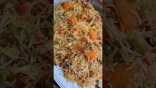 Veg biryani recipe vegetarianbiryani recipe vegbiryanirecipe pulao vegetrian food biryani ri [upl. by Edurtreg]