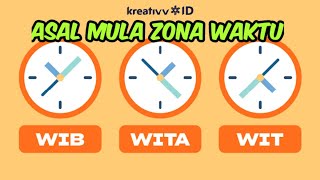 Mengapa Zona Waktu Indonesia Terbagi Menjadi WIB WITA WIT [upl. by Melquist472]