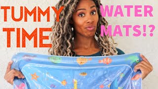 Baby Tummy Time Water Mat Review  Tummy Time for Babies [upl. by Yenor]