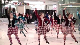 Highland Dancers at Metrotown 1 [upl. by Aicenet849]