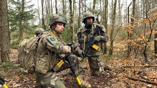 Des futurs officiers en formation au 16ème BCP [upl. by Inalem]